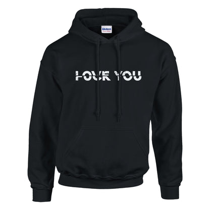 Love You Fuck You - Classic Unisex Pullover Hoodie - Bleak Shirt