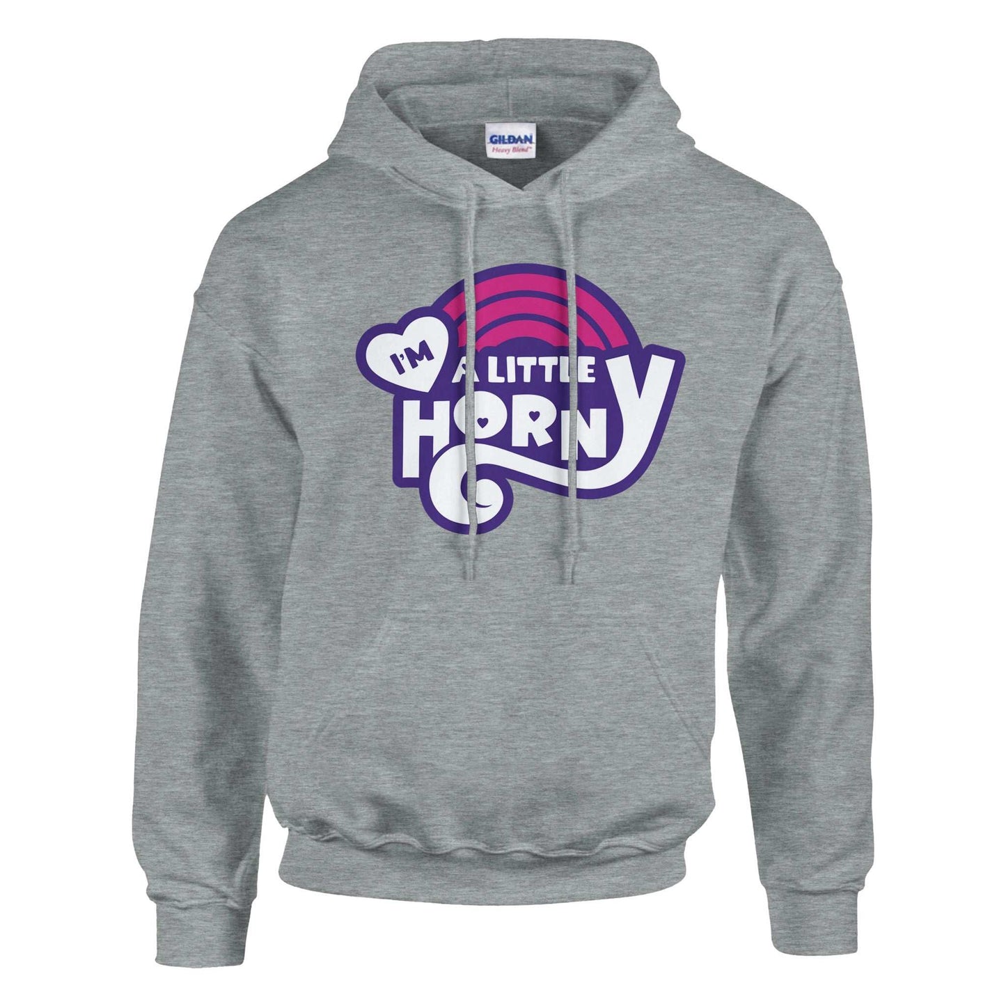 I'm a Little Horny - Classic Unisex Pullover Hoodie - Bleak Shirt