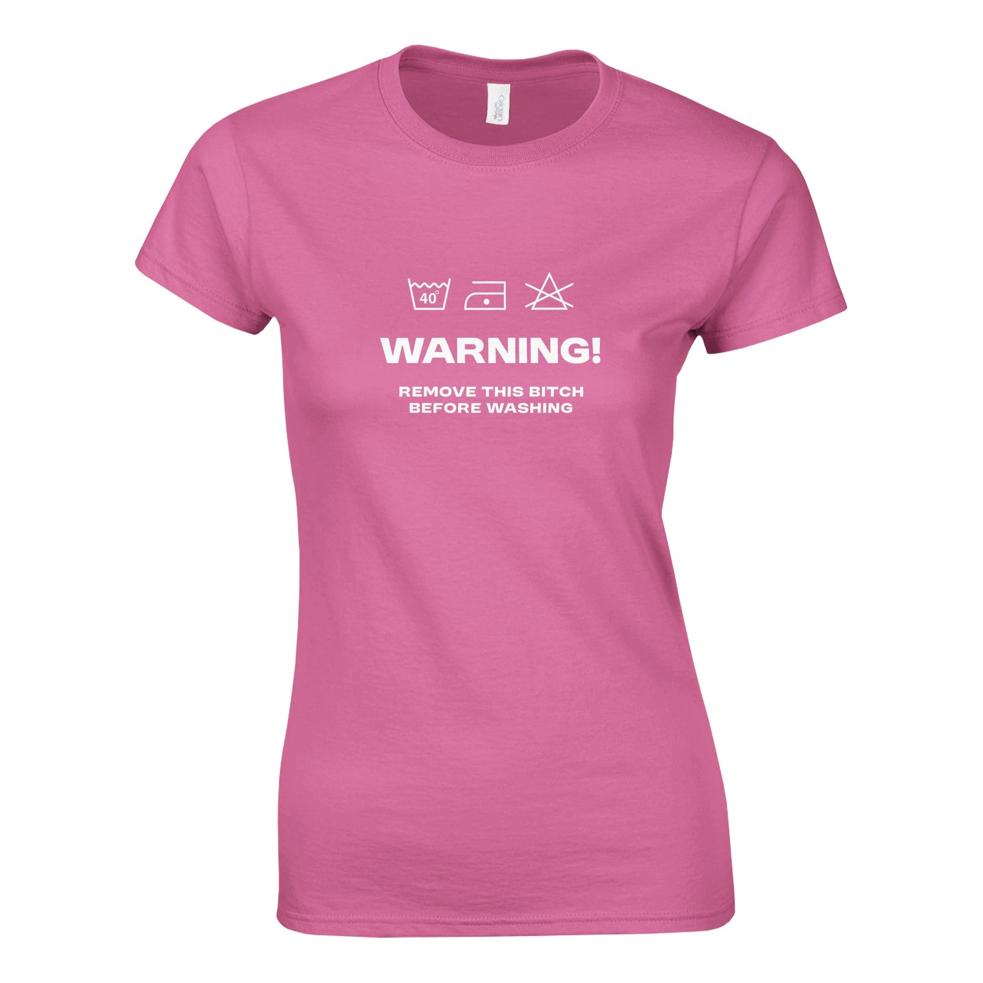 Funny Washing Instruction - Classic Womens T-shirt - Bleak Shirt