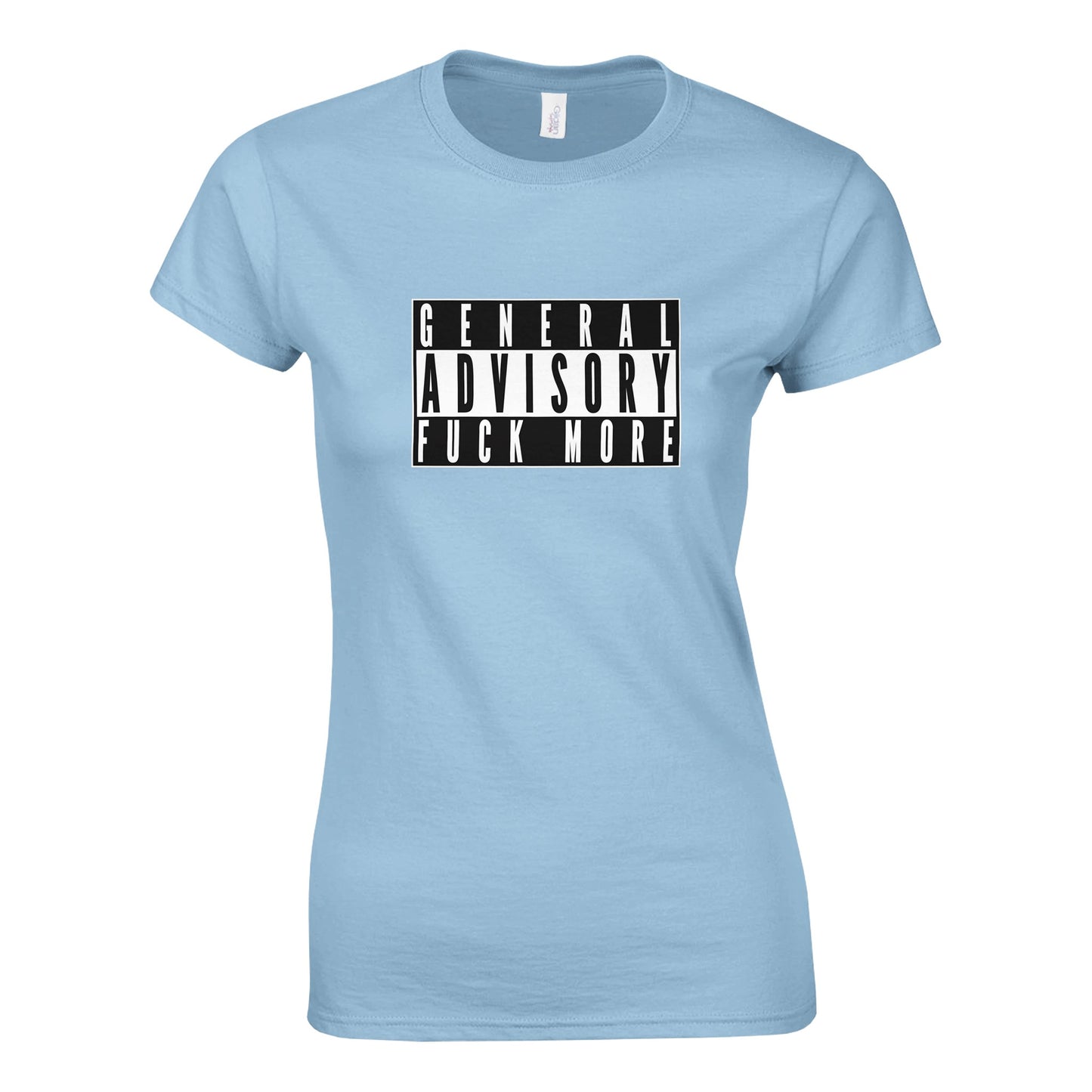 General Advisory Fuck More - Classic Womens T-shirt - Bleak Shirt