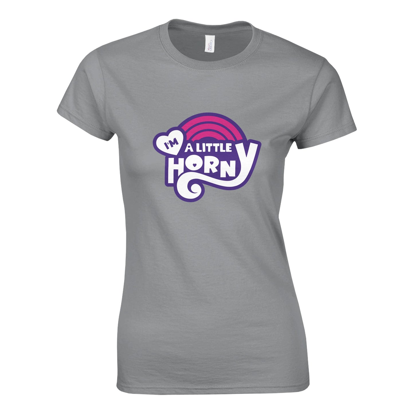 I'm a Little Horny - Classic Womens T-shirt - Bleak Shirt