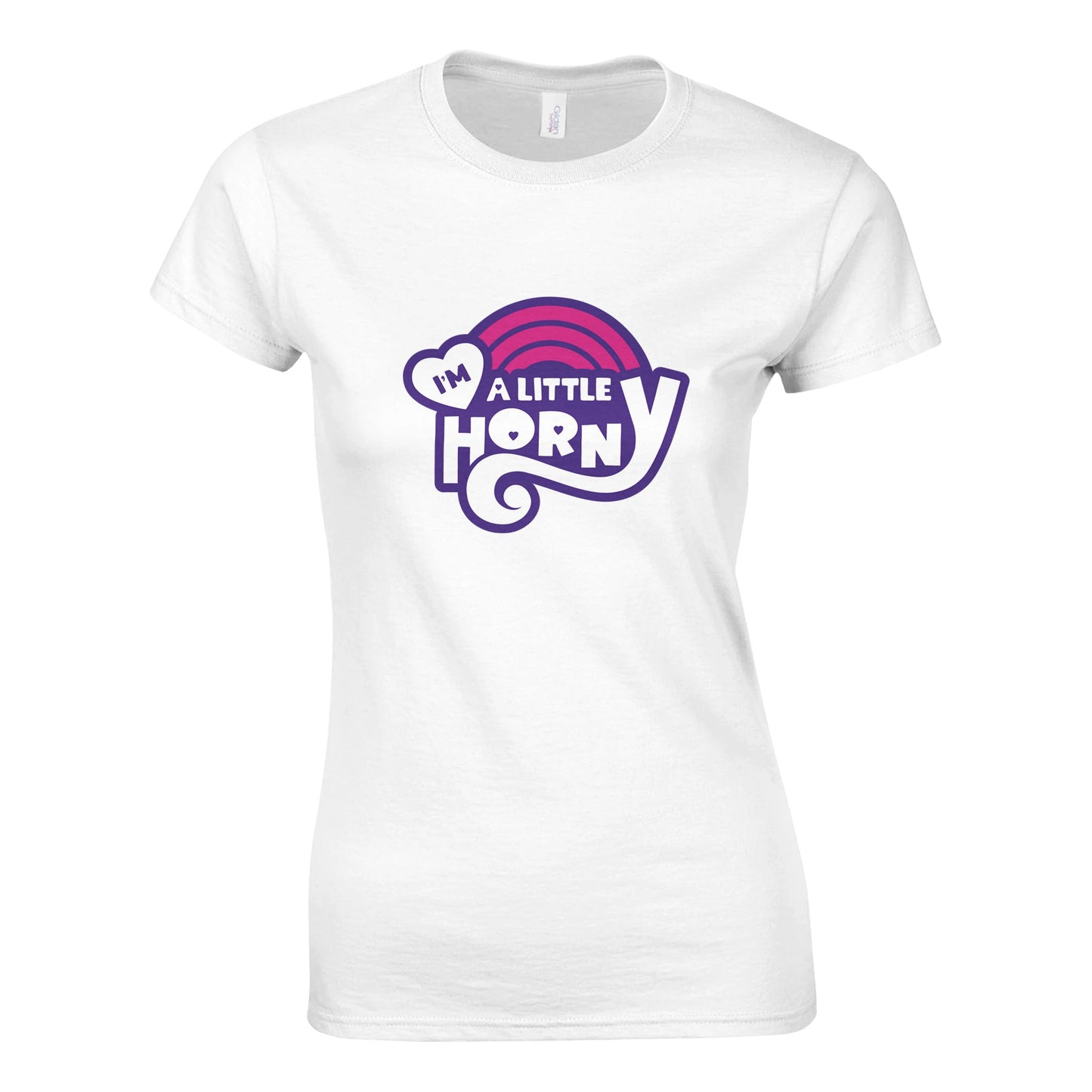 I'm a Little Horny - Classic Womens T-shirt - Bleak Shirt