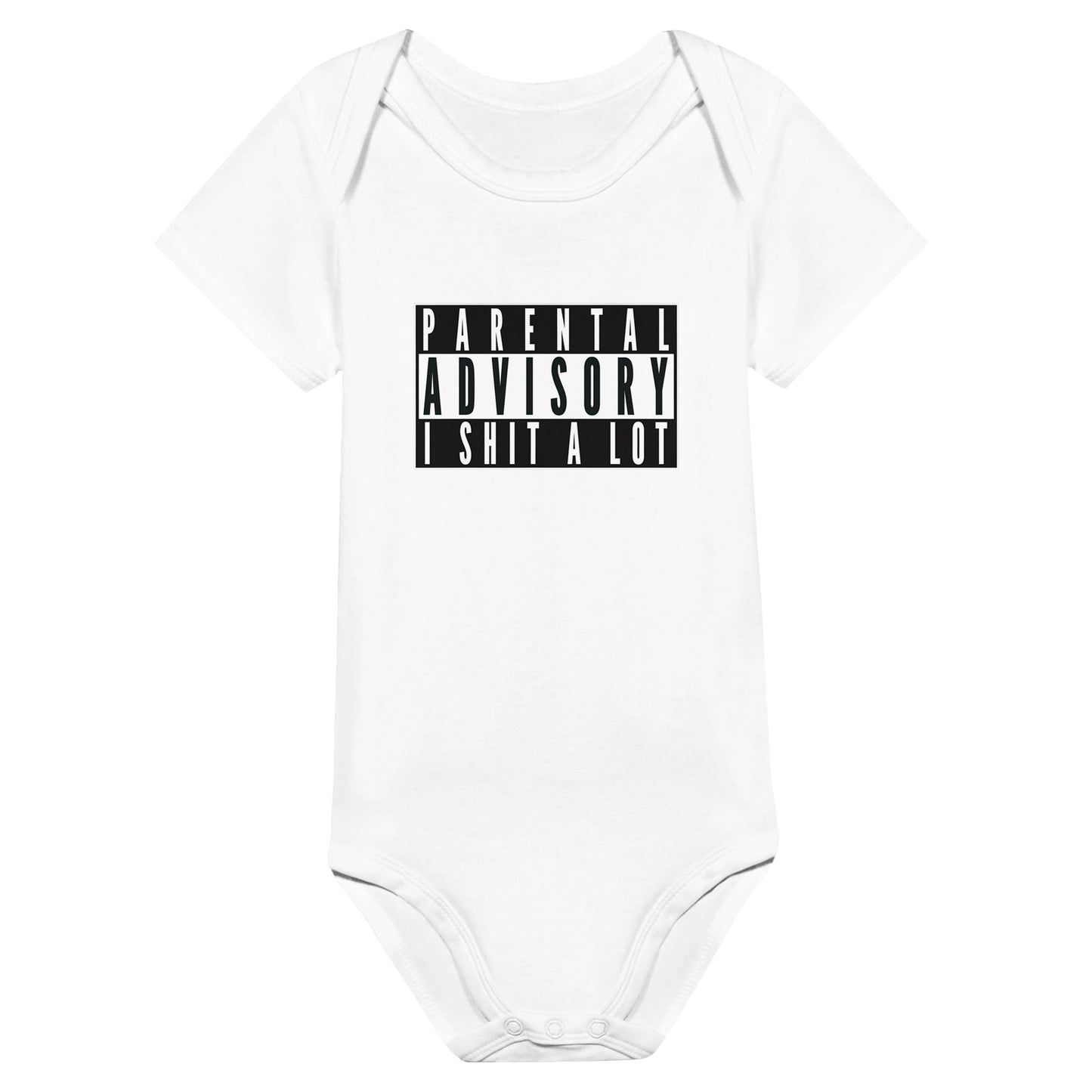 I Shit A Lot - Classic Baby Short Sleeve Bodysuit - Bleak Shirt