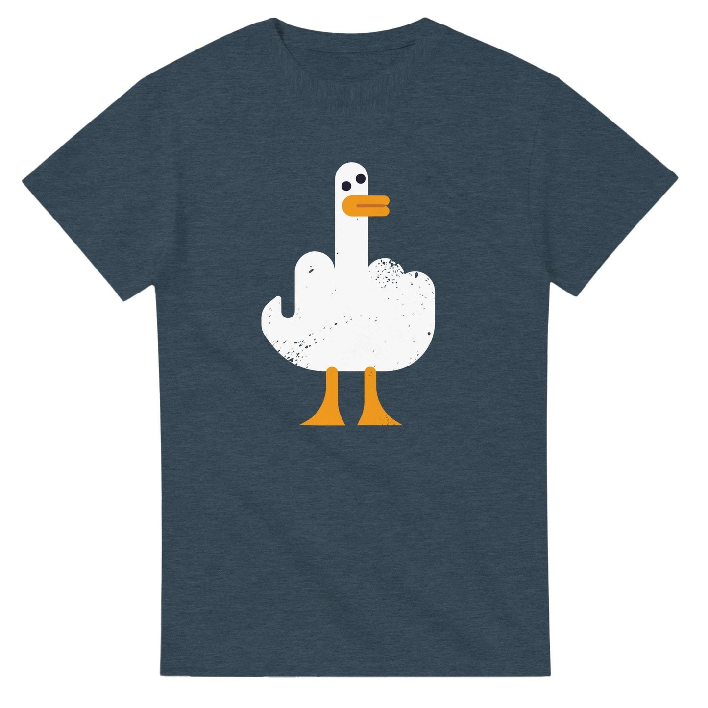 Fuck Middle Finger Duck - Men's / Unisex T-shirt - Bleak Shirt