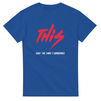 This isn't the shirt i ordered - Men's / Unisex T-shirt - Bleak Shirt