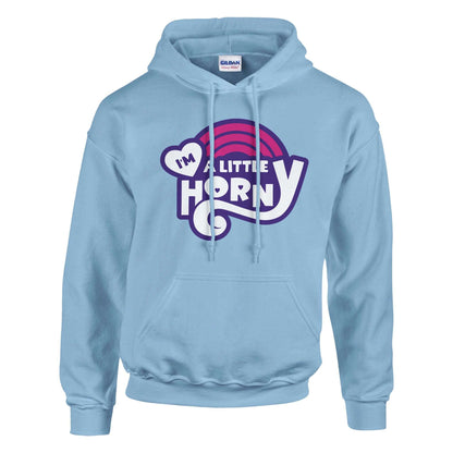 I'm a Little Horny - Classic Unisex Pullover Hoodie - Bleak Shirt