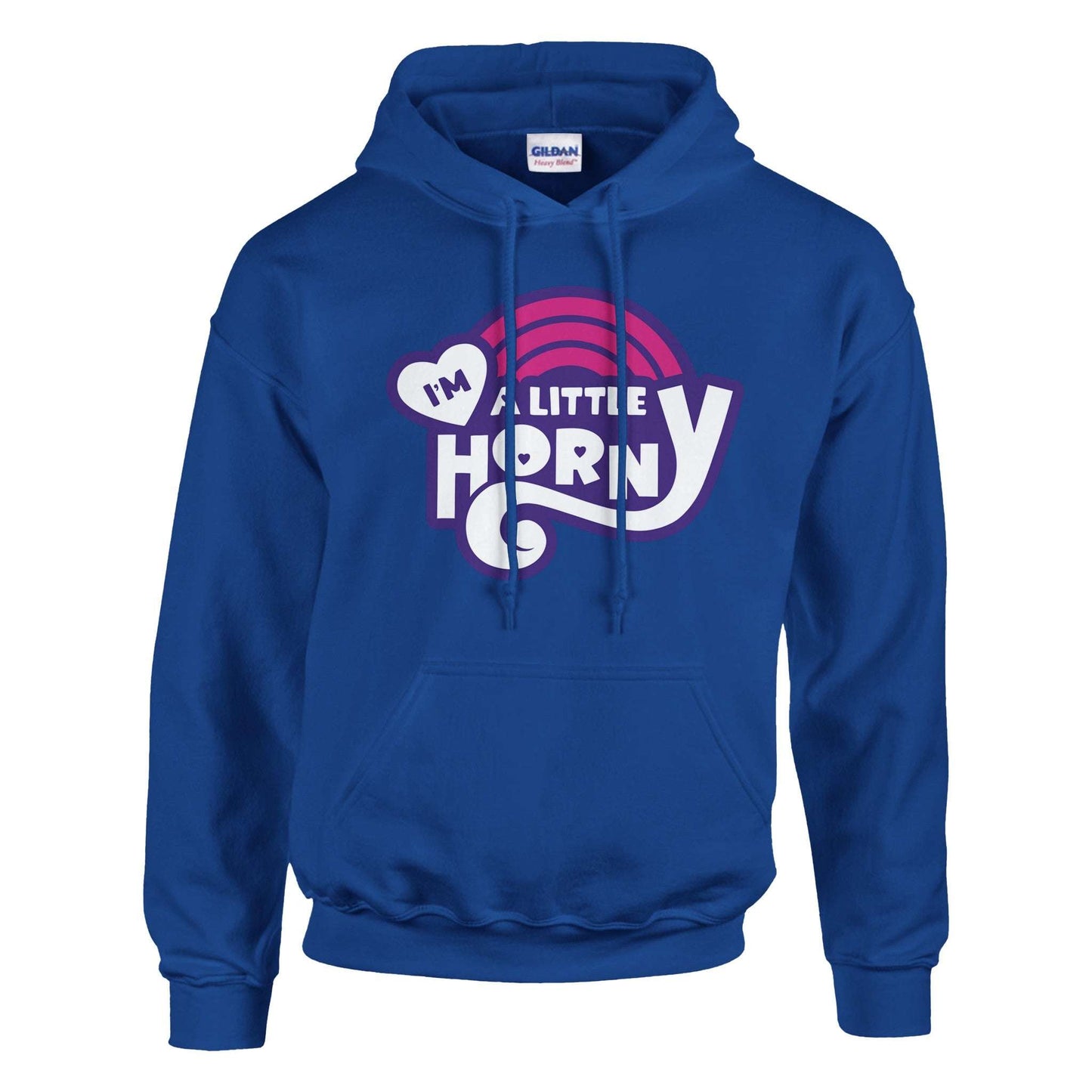 I'm a Little Horny - Classic Unisex Pullover Hoodie - Bleak Shirt