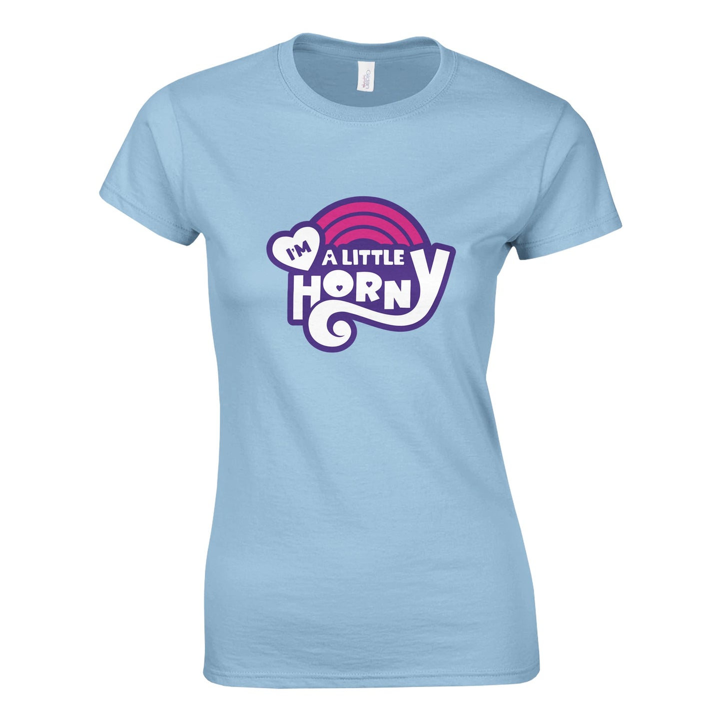 I'm a Little Horny - Classic Womens T-shirt - Bleak Shirt