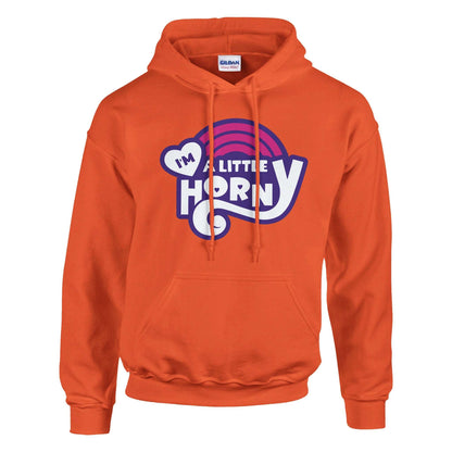 I'm a Little Horny - Classic Unisex Pullover Hoodie - Bleak Shirt