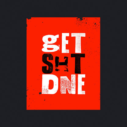 Get Shit Done - Classic Womens T-shirt - Bleak Shirt