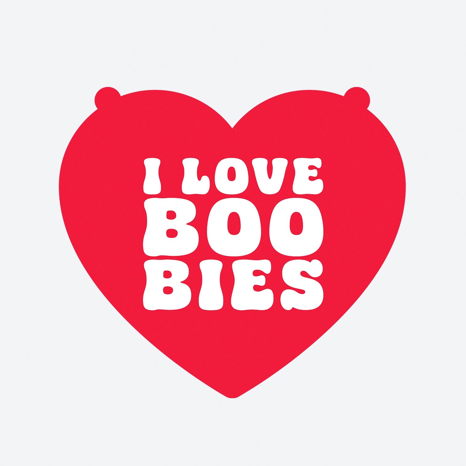 I Love Boobies - Classic Baby Long Sleeve Bodysuit - Bleak Shirt