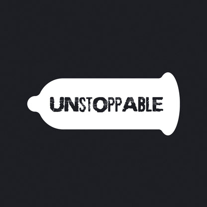 Unstoppable - Classic Baby Long Sleeve Bodysuit Black - Bleak Shirt